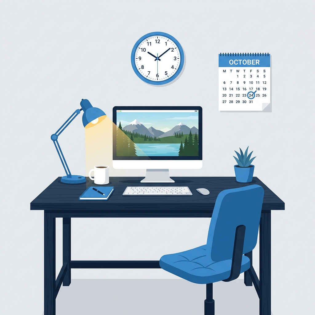 Workspace Illustration
